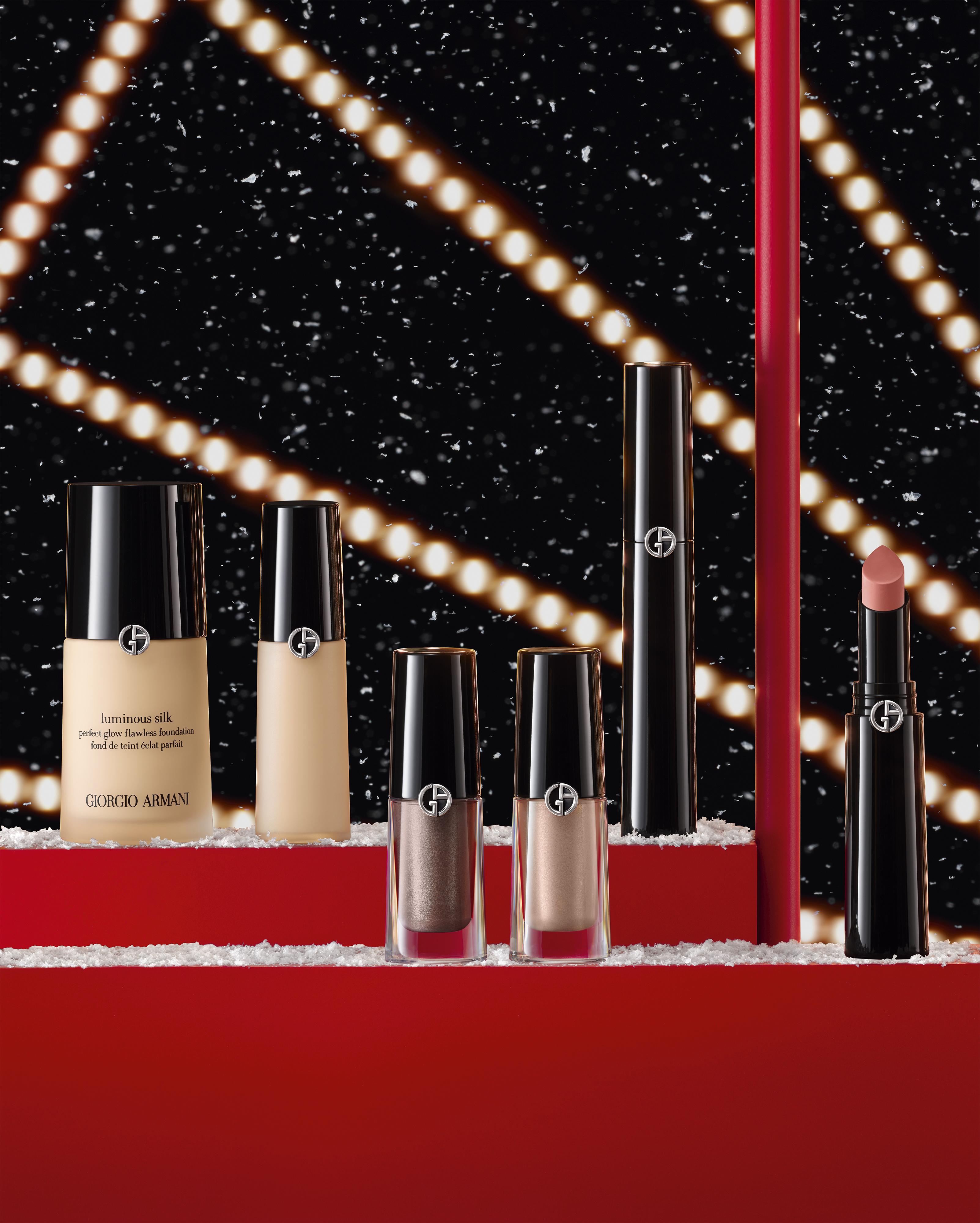 Quattro magnifici make-up per le Feste firmati Armani