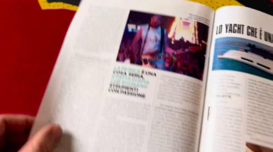 Saturino presenta ai suoi follower l’intervista a Panorama