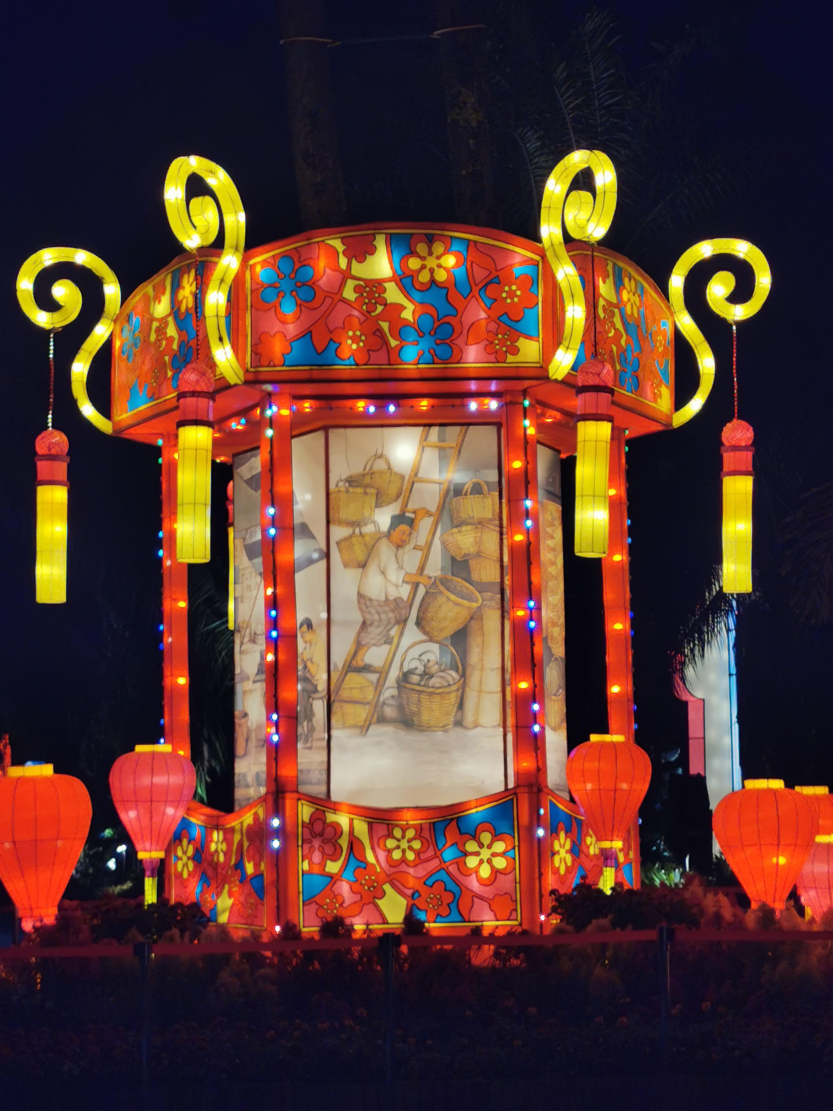 Lo spettacolo del Capodanno cinese a Singapore Lo spettacolo del Capodanno cinese a Singapore