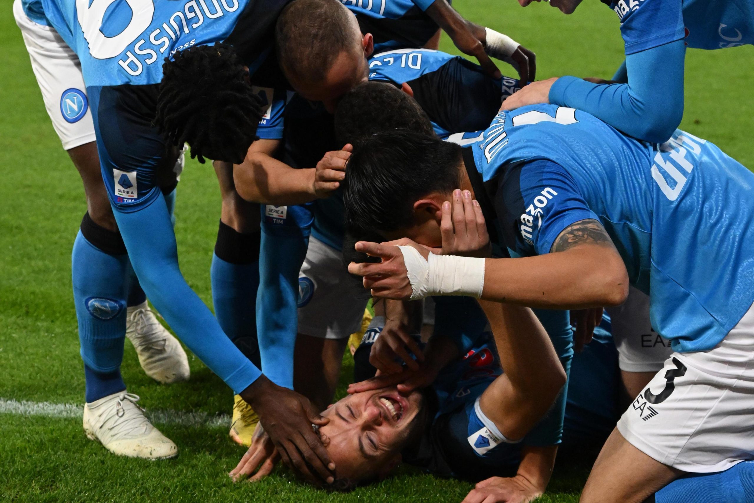 Napoli, lezione alla Juventus
