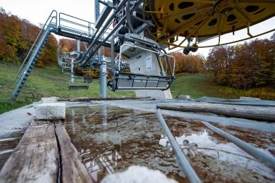 Troppo caldo, l’Appennino resta senza sci