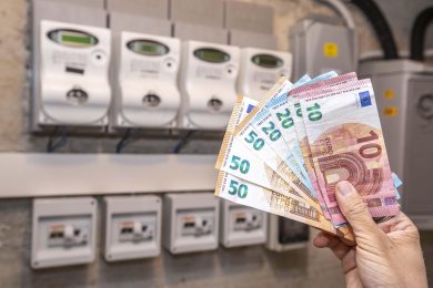 Gas, in un anno 1.886 euro di spesa per famiglia