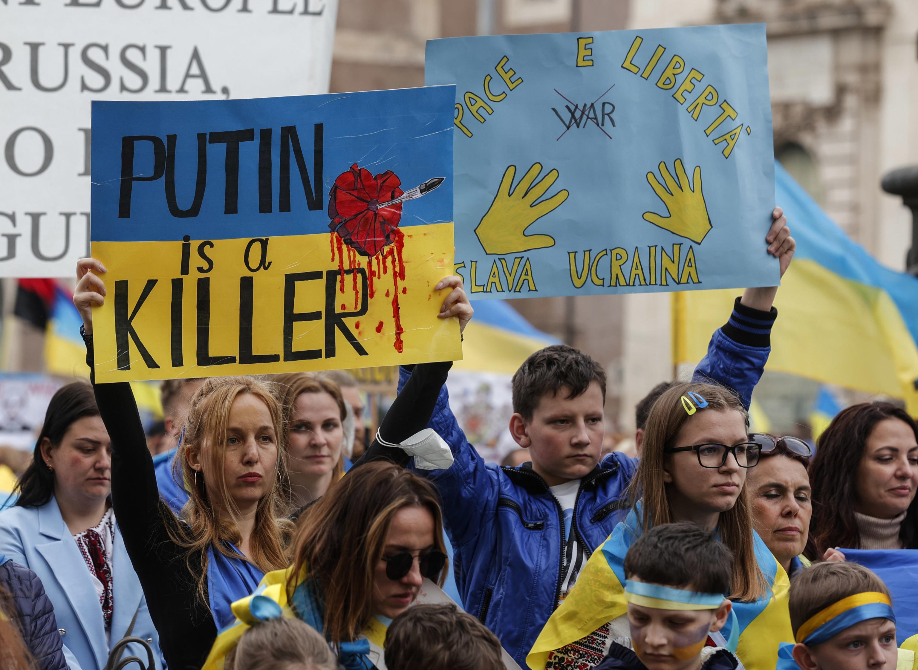 Ucraina, un anno fa l’attacco russo (foto)