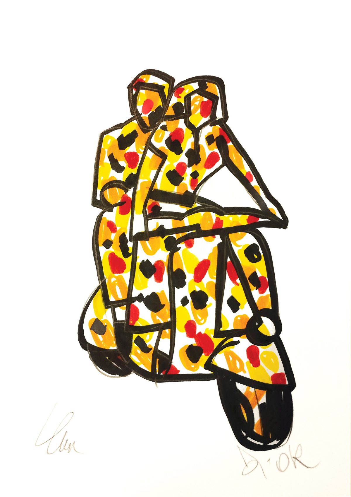 Galleria foto '«Lodola x Dior»: luci e colori pop dell’arte in dialogo con la moda' - foto 4