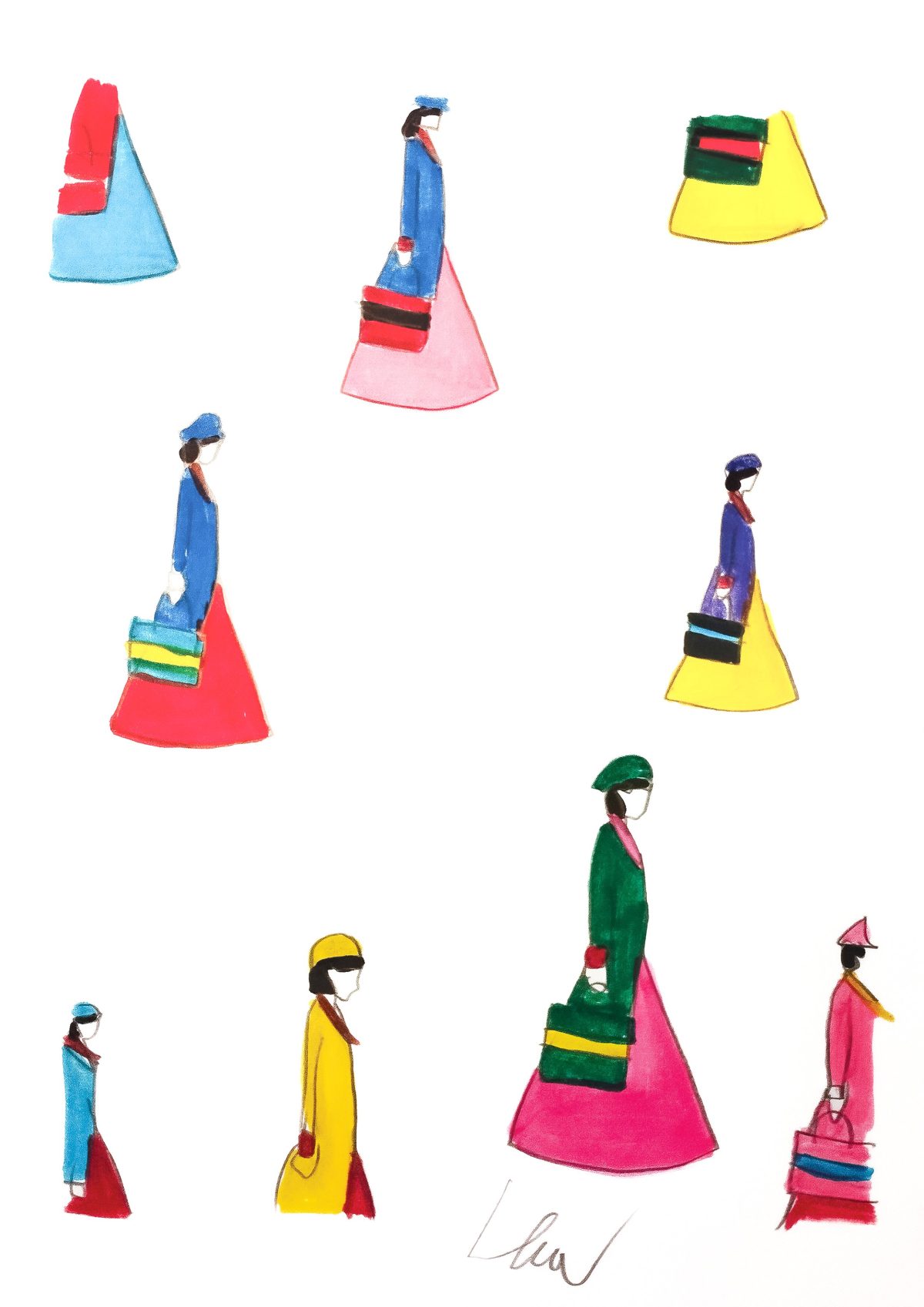 Galleria foto '«Lodola x Dior»: luci e colori pop dell’arte in dialogo con la moda' - foto 8