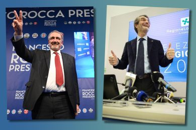 Sanremo è finito. Il centrodestra stravince le regionali in Lazio e Lombardia