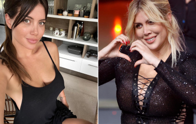 Wanda Nara: meglio bionda o mora?