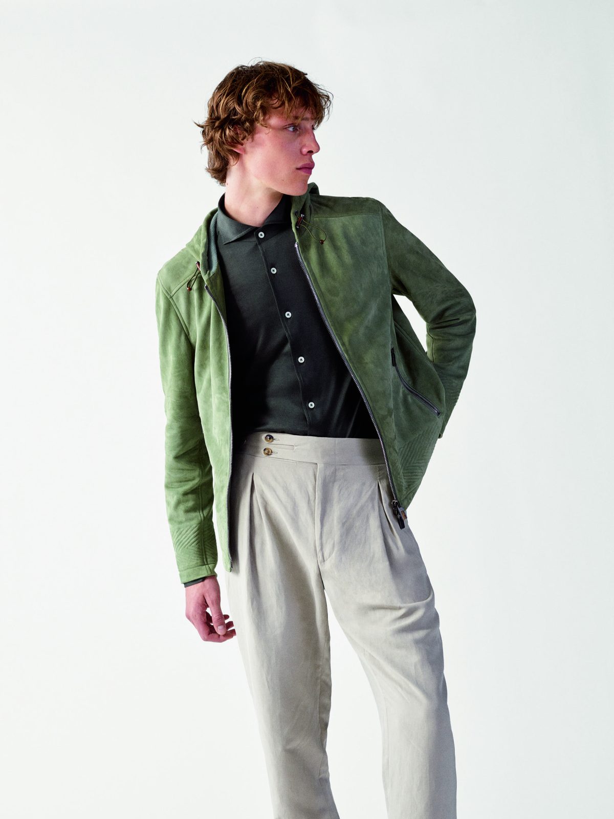 Galleria foto 'Moda: quel giubbino unico, fra formalità e attitudine sportiva' - foto 8