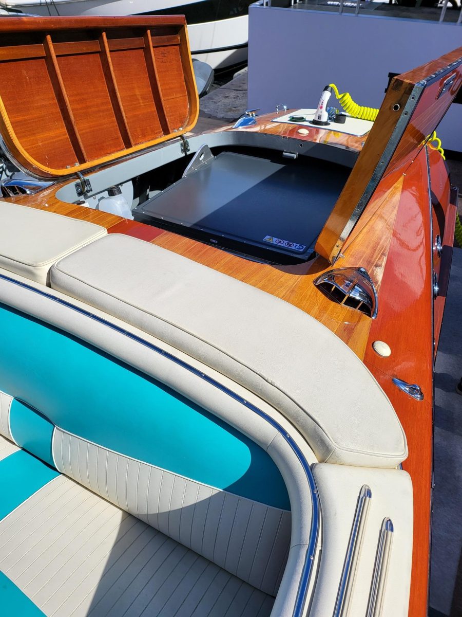 Riva d’epoca: Bellini e Lanéva portano a bordo l’elettrico