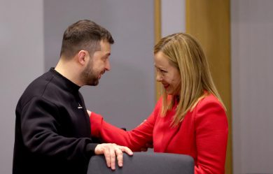 Colloquio telefonico Meloni-Zelensky