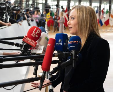 Meloni dopo il Consiglio Europeo: «Molto soddisfatta»