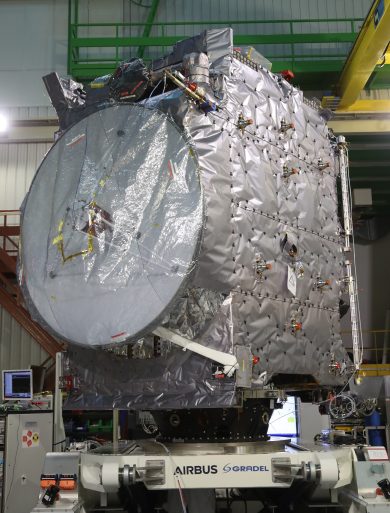 Juice Airbus, al lancio verso i ghiacci delle lune di Giove