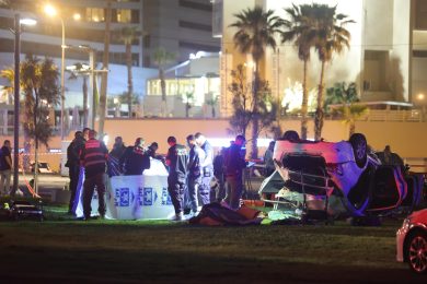 Auto sulla folla a Tel Aviv; ucciso un turista italiano