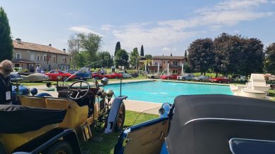 Auto d’epoca in mostra al «Concorso Eleganza Borgo Machetto»