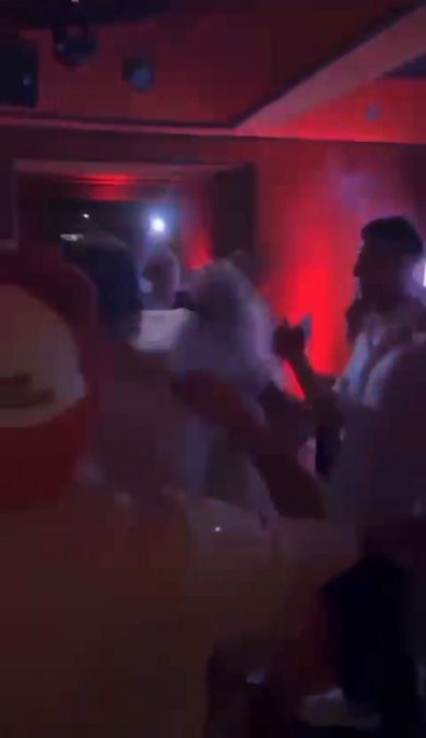 l’Inter in festa per il matrimonio di Lautaro Martinez, a Cernobbio | video