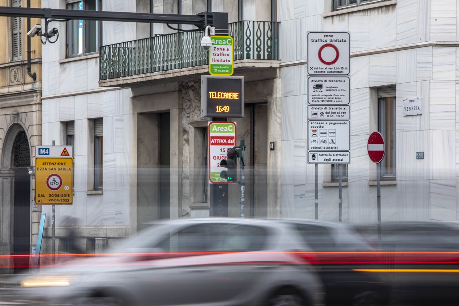 Le città delle auto bandite