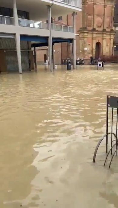 Maltempo in Emilia Romagna: allagata anche Lugo | video