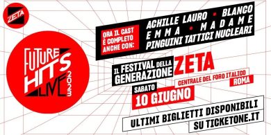 Radio Zeta Future hits live: arrivano anche Blanco, Emma, Pinguini Tattici nucleari e Achille Lauro