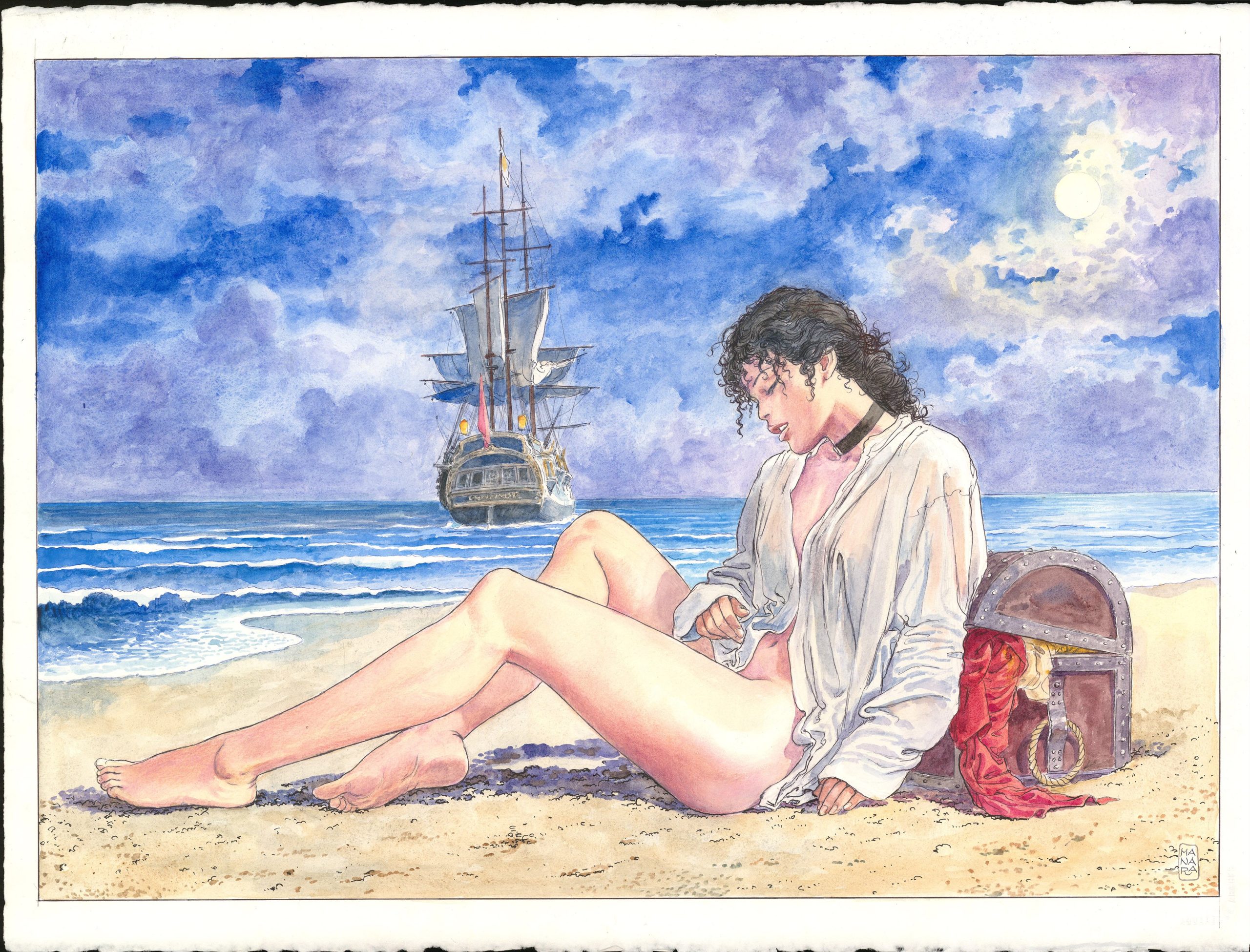 Manara: «In un’epoca bacchettona le mie donne sexy sono anarchiche»