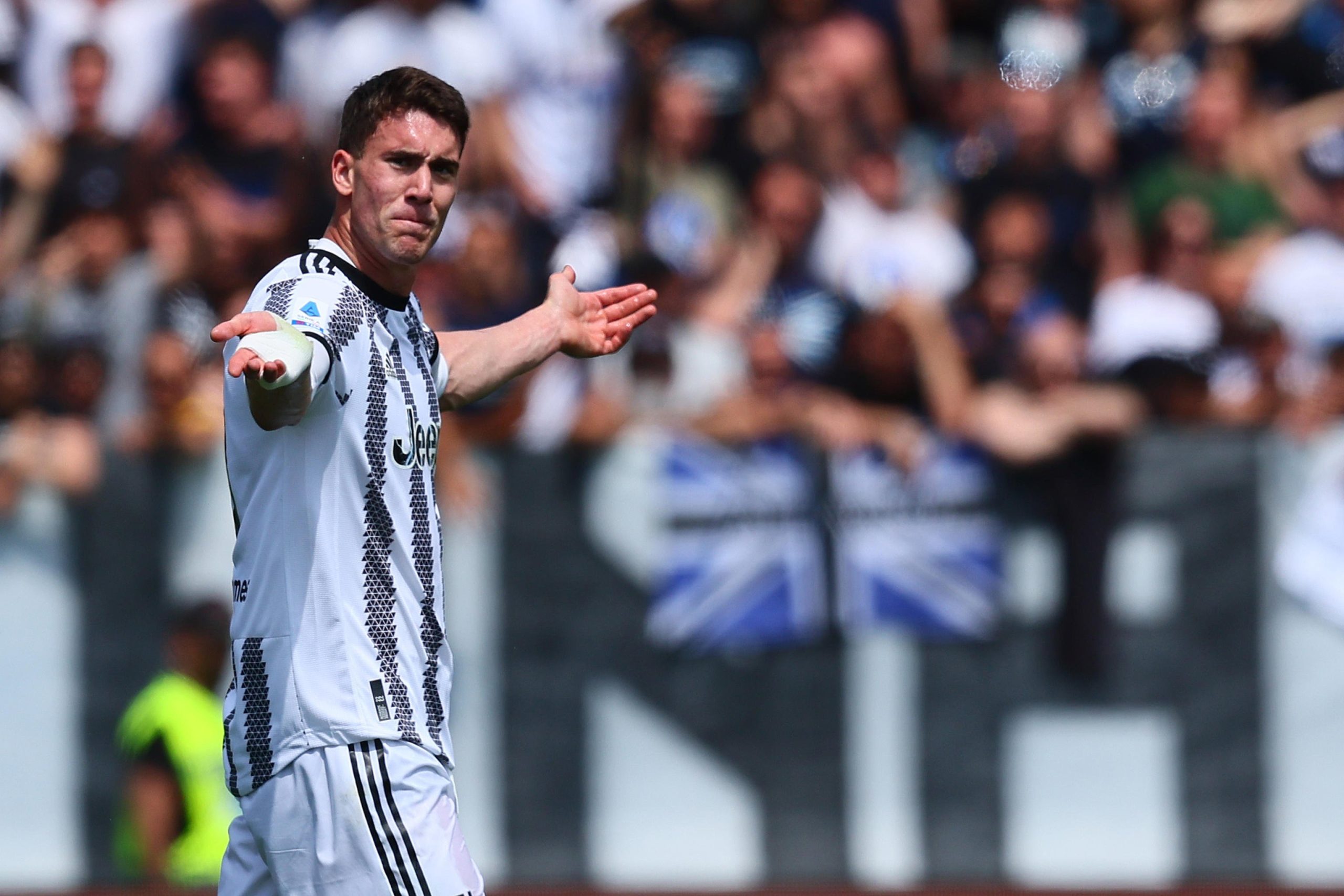 Vlahovic vittima di razzismo: cosa succede dopo Atalanta-Juventus Vlahovic vittima di razzismo: cosa succede dopo Atalanta-Juventus