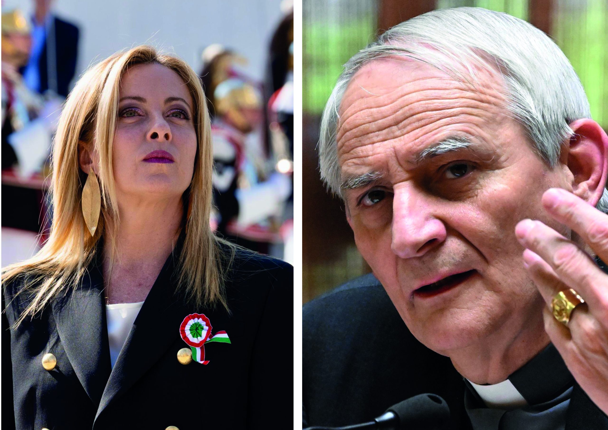 Zuppi-Meloni: missioni impossibili per la Pace in Ucraina e lo stop ai migranti Zuppi-Meloni: missioni impossibili per la Pace in Ucraina e lo stop ai migranti