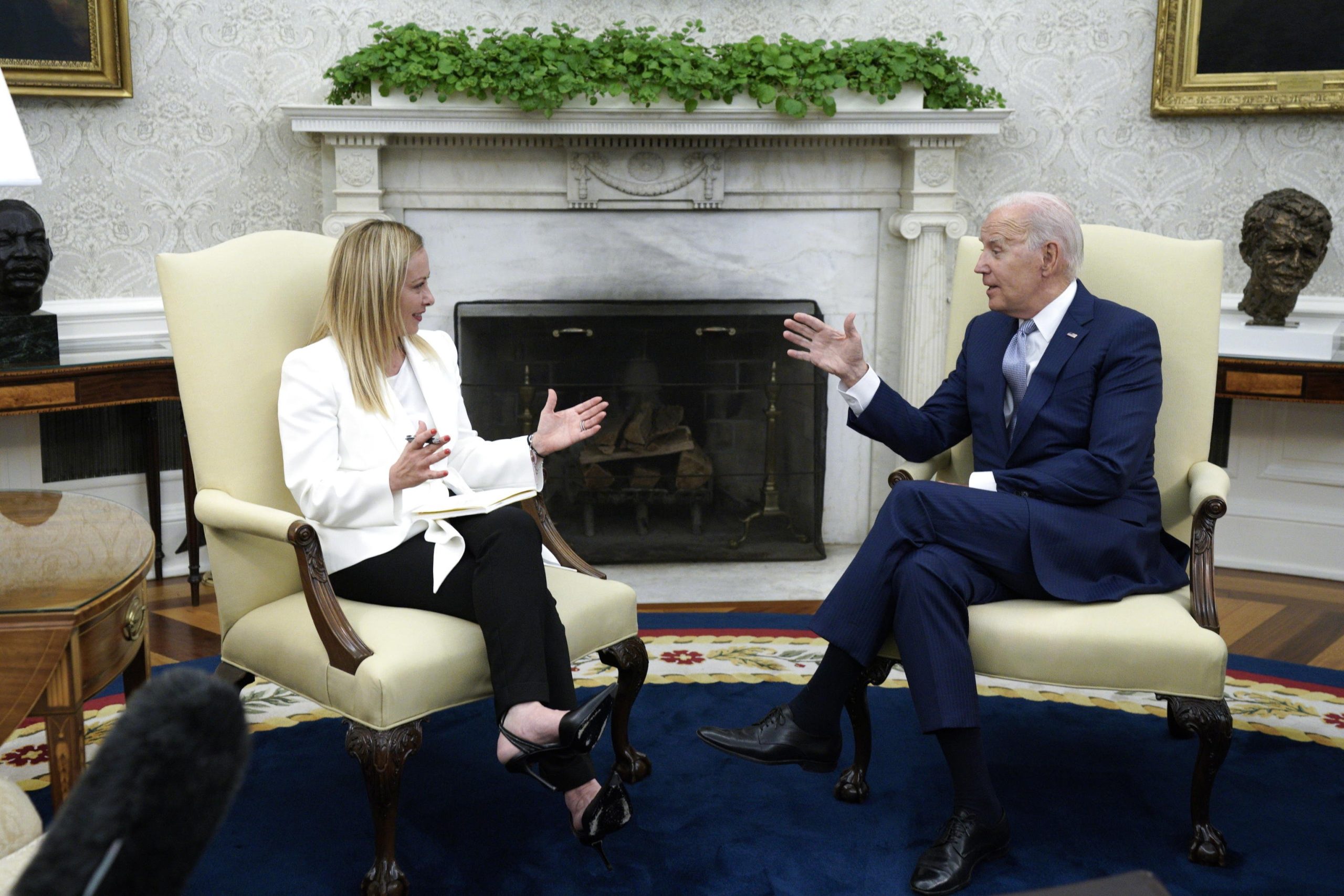 Biden-Meloni. Faccia a faccia alla Casa Bianca