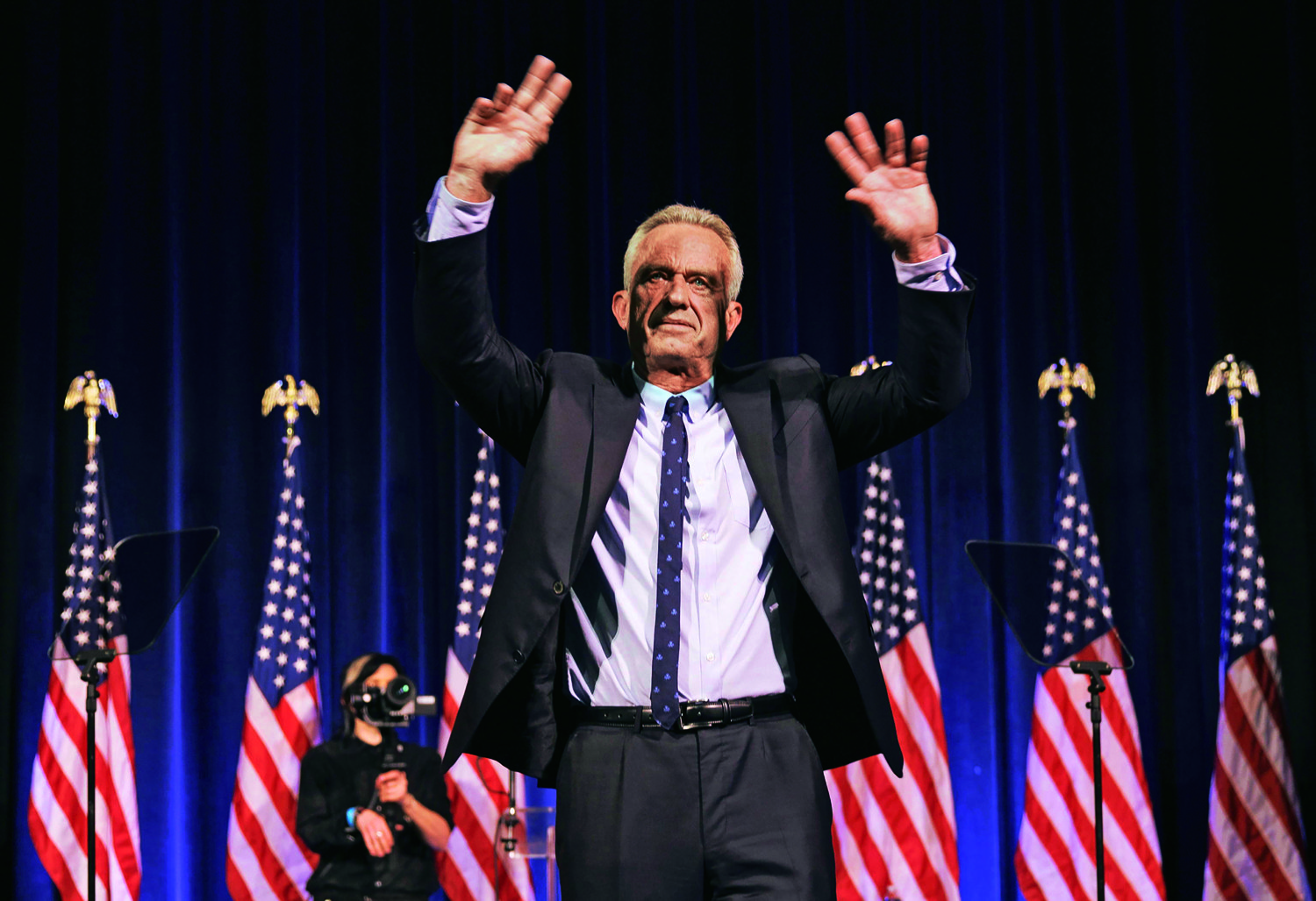 Robert  F.  Kennedy  jr. Il candidato è eccentrico, ma piace