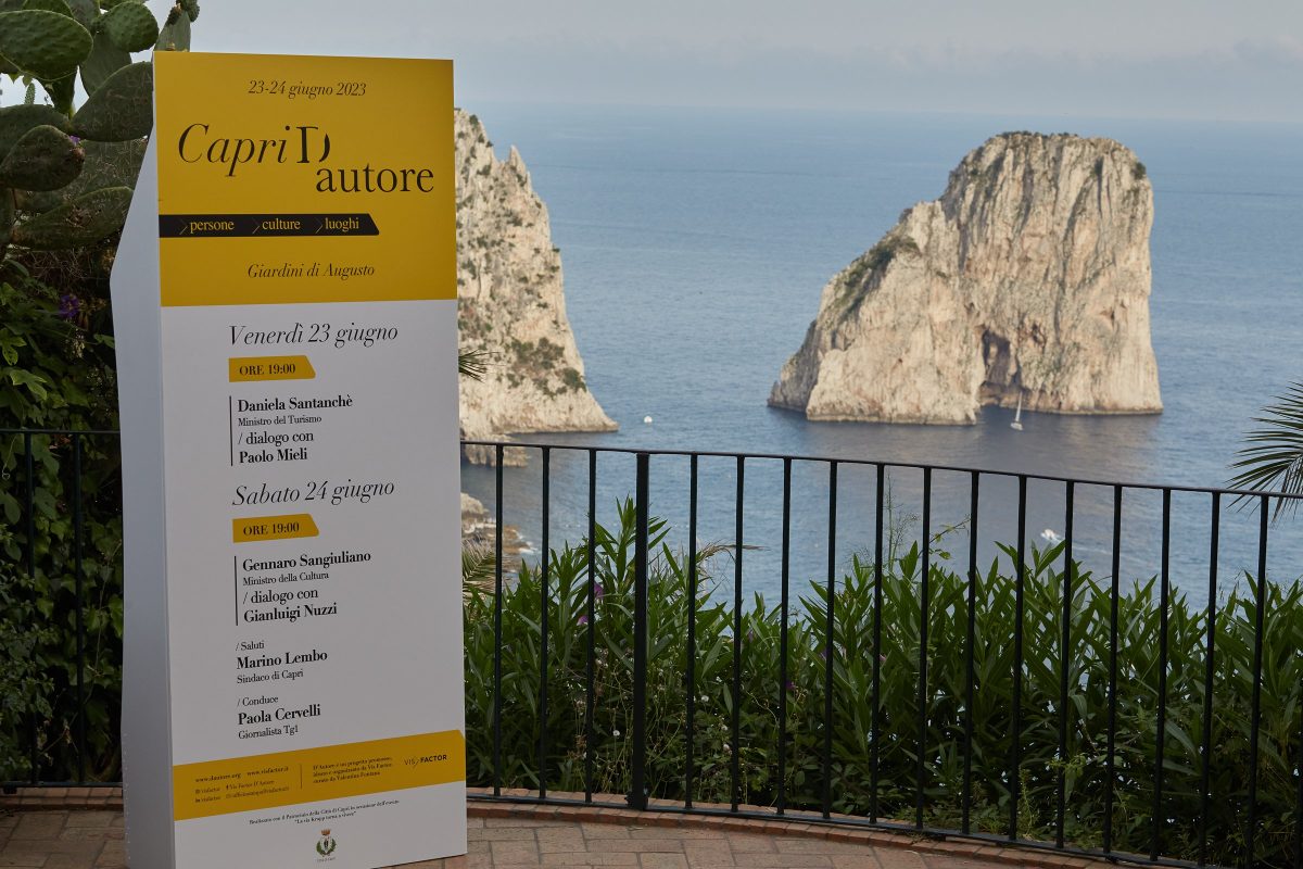 Capri capitale del turismo e della cultura per due giorni Capri capitale del turismo e della cultura per due giorni