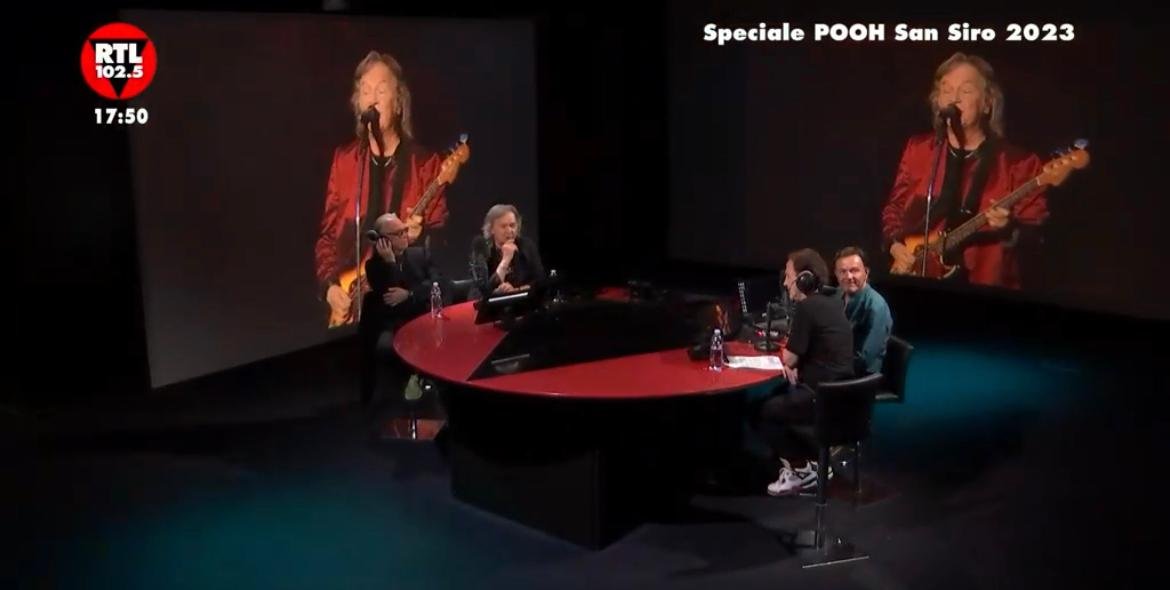 I Pooh si raccontano a Rtl 102.5