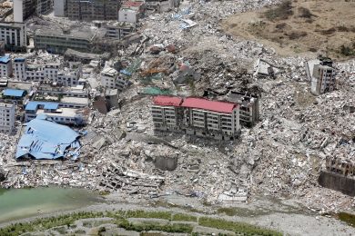Terremoto in Cina: centinaia di edifici crollati