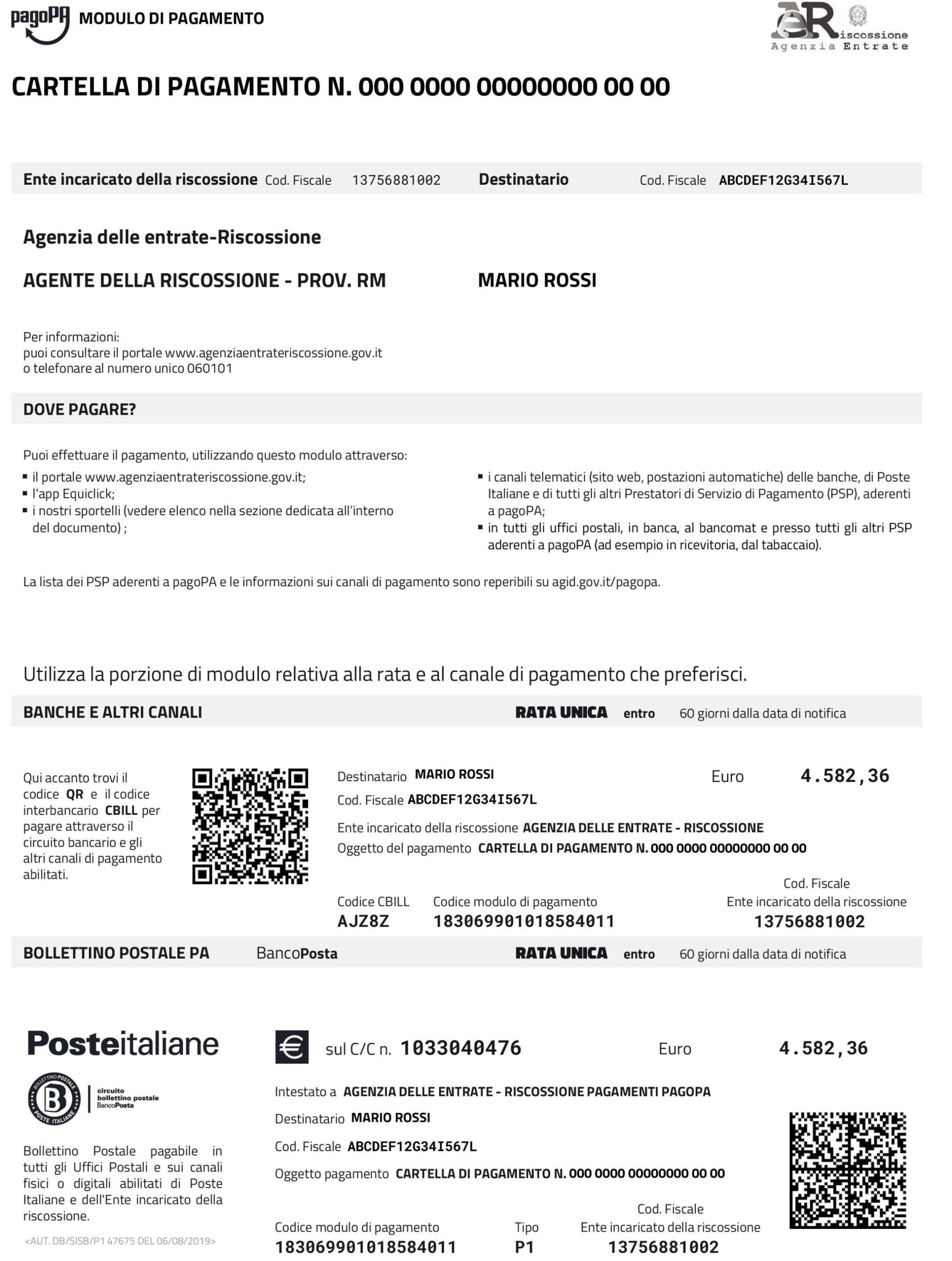 Agenzia delle entrate, inviate 3,8 milioni  di cartelle