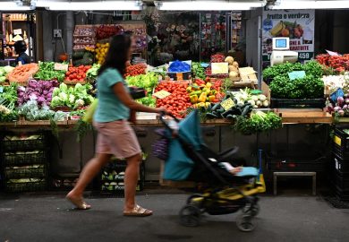 Inflazione, il carrello della spesa frena a settembre: +8,3%