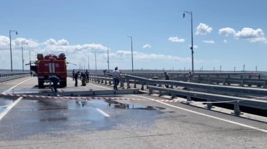 Attacco di Kiev in Crimea: chiuso il ponte di Kerch