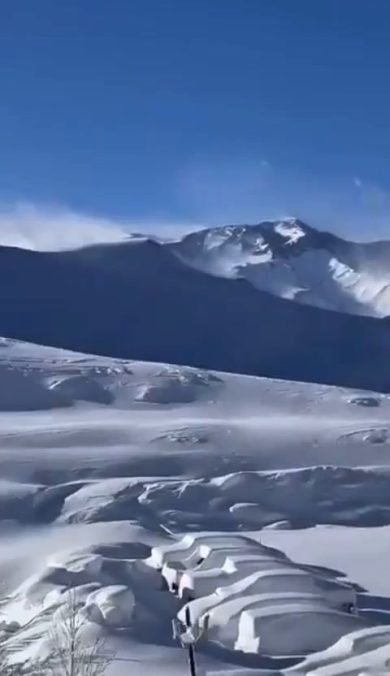 Nevicate da record in Argentina | video