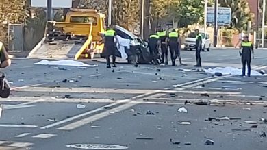 Auto si ribalta a Cagliari: 4 giovani morti e 2 feriti gravemente