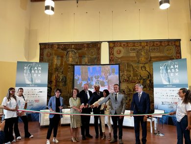 Milano diventa capitale italiana del vetro