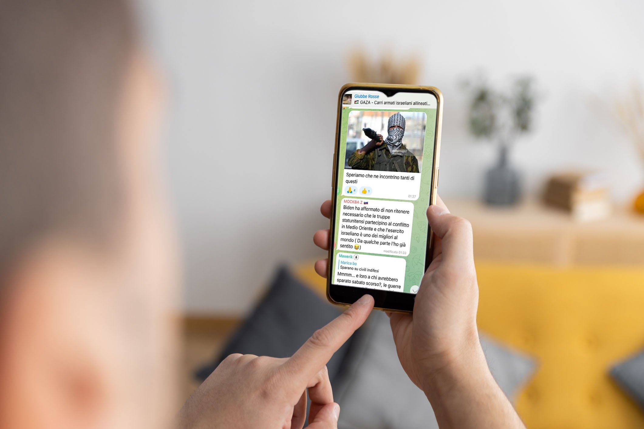 E in Italia c’è chi simpatizza con Hamas. Sui social. E in Italia c’è chi simpatizza con Hamas. Sui social.