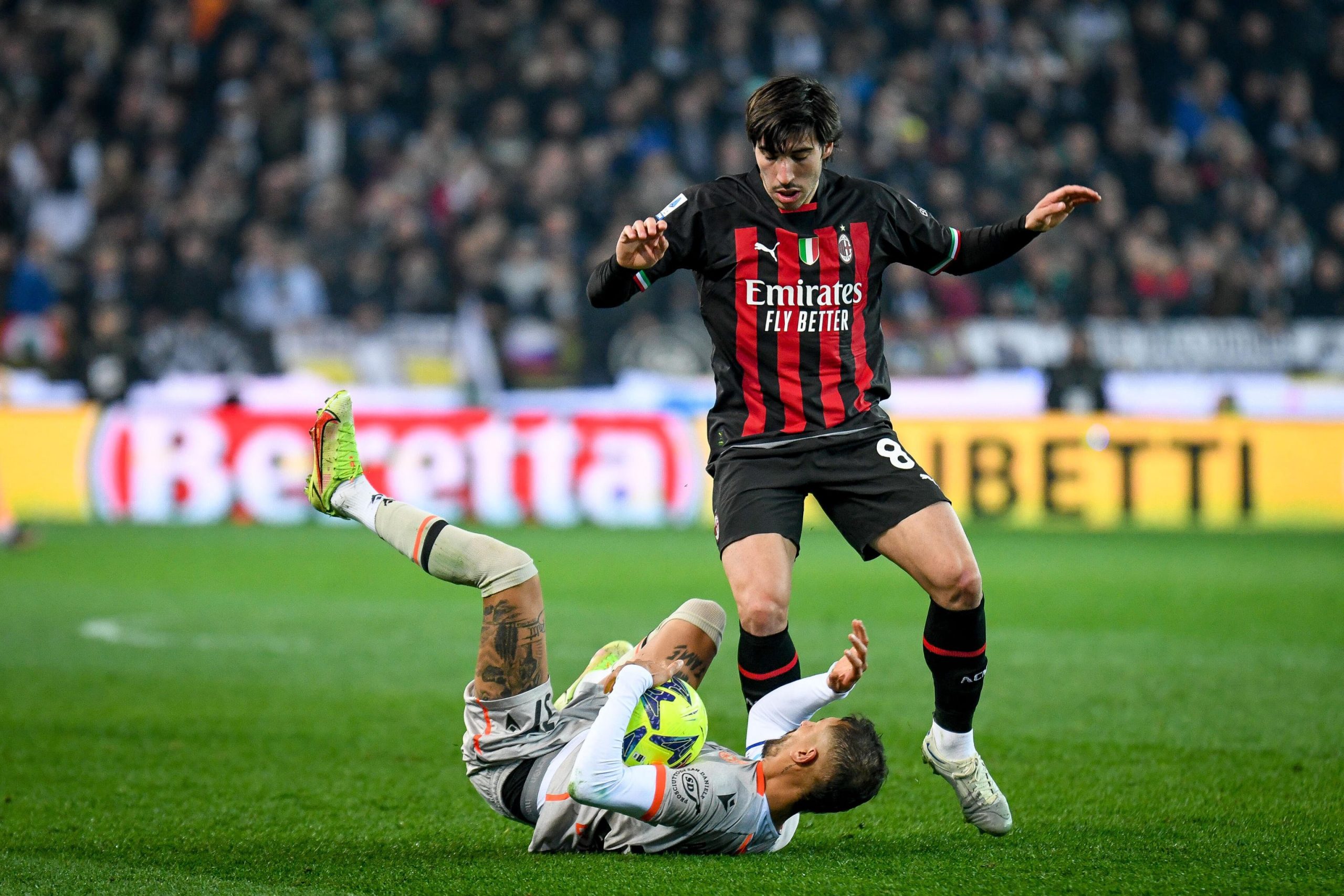 Tonali: «Ho scommesso sul Milan» Tonali: «Ho scommesso sul Milan»