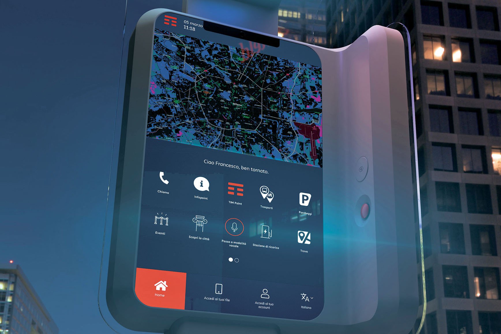 Tim dà nuova vita alle cabine telefoniche