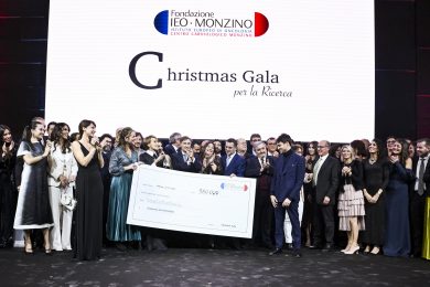 Fondazione Ieo-Monzino: 700 ospiti al «Christmas Gala» per la ricerca
