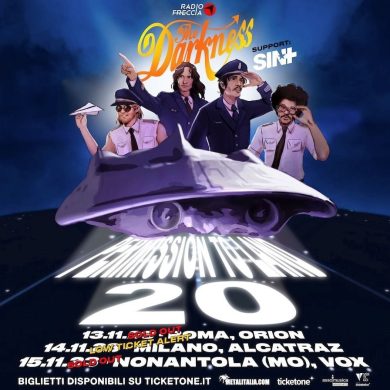 THE DARKNESS IN DIRETTA SU RADIOFRECCIA