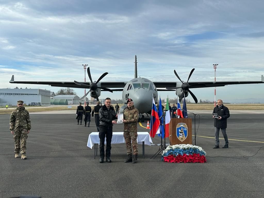 Consegnato alla Slovenia il primo Spartan Consegnato alla Slovenia il primo Spartan