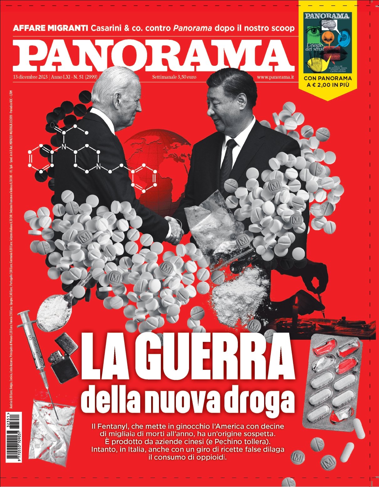 La guerra della nuova droga – Panorama in edicola