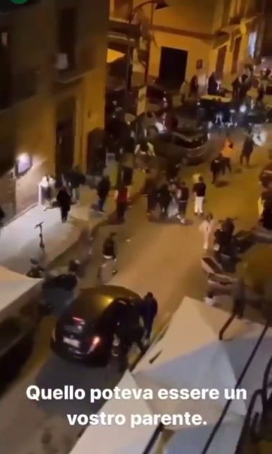 Palermo, rissa e spari nella via della movida | video
