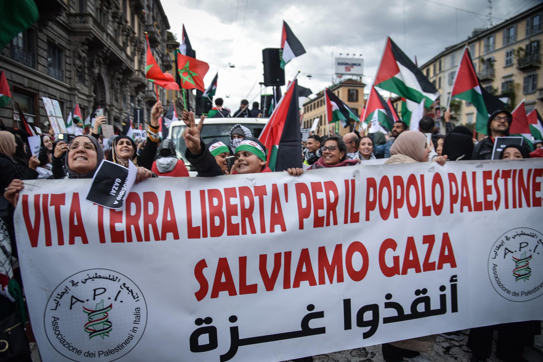 Manifestazioni pro Gaza, momento di ipocrisia globale
