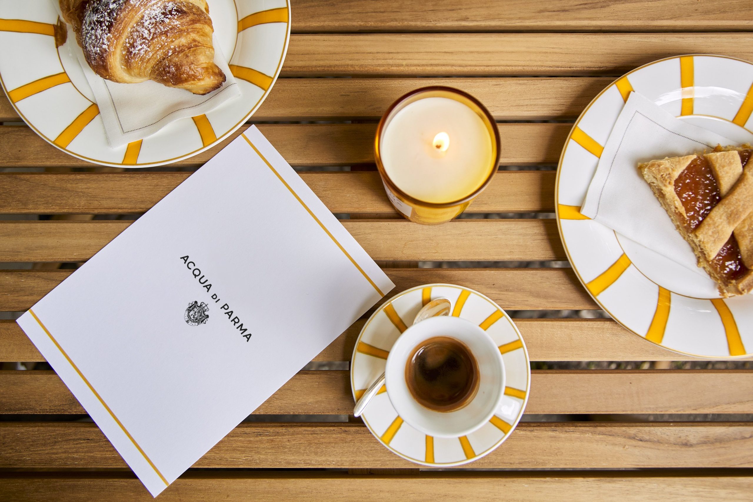 Anche la mise en place diventa griffata