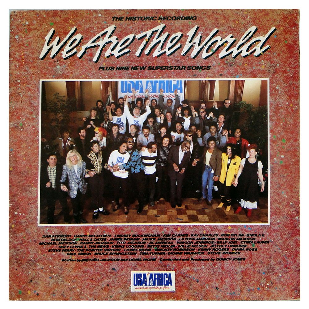 We are the world: la canzone benefica che riunì 46 star in una stanza We are the world: la canzone benefica che riunì 46 star in una stanza