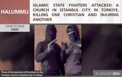 Attentato alla Chiesa ad Istanbul: due fermi