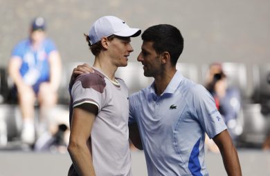 Sinner batte Djokovic ed apre una nuova «era» del tennis