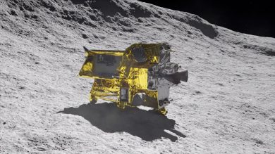 Giappone, il Cecchino lunare è sulla Luna ma con poca energia